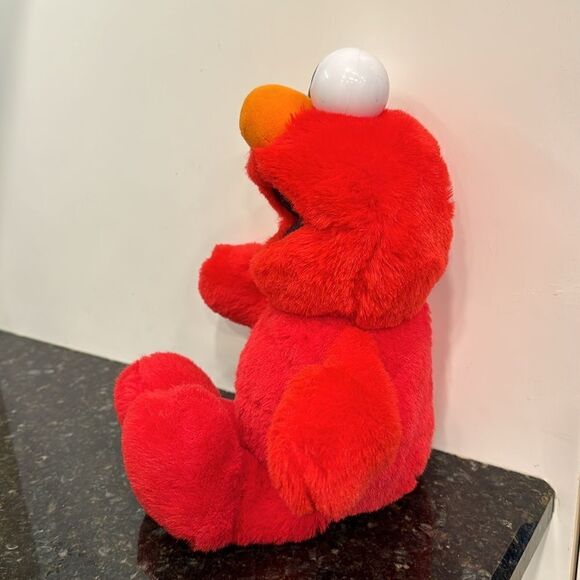 Vintage Tyco Tickle Me Elmo Sesame Street 15" Talking Plush. 1997. Works - Picture 3 of 8